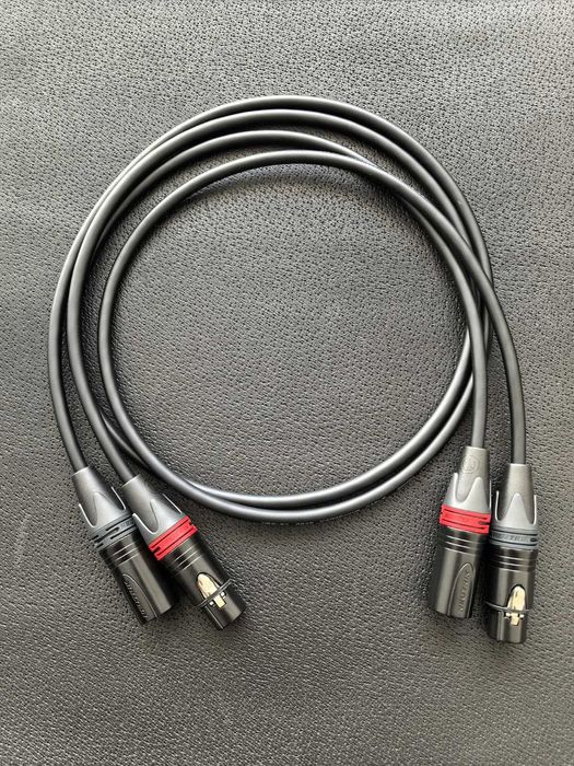 Interconect XLR Mogami Neglex 2549 / Neutrik XLR — pereche 1m