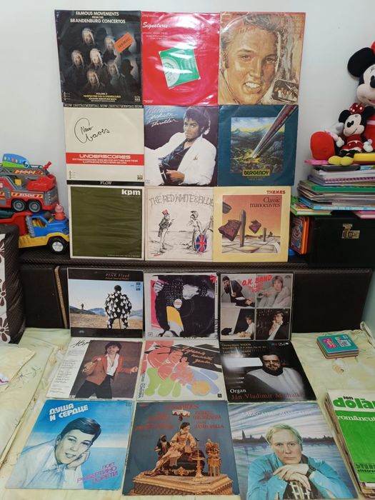 Discuri vinil muzică ușoară străină