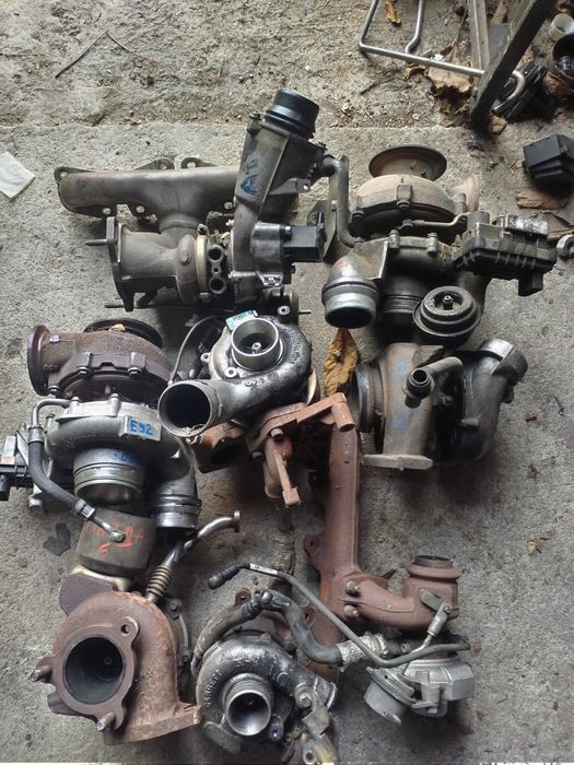 Турбини  за различни автомобили работещи