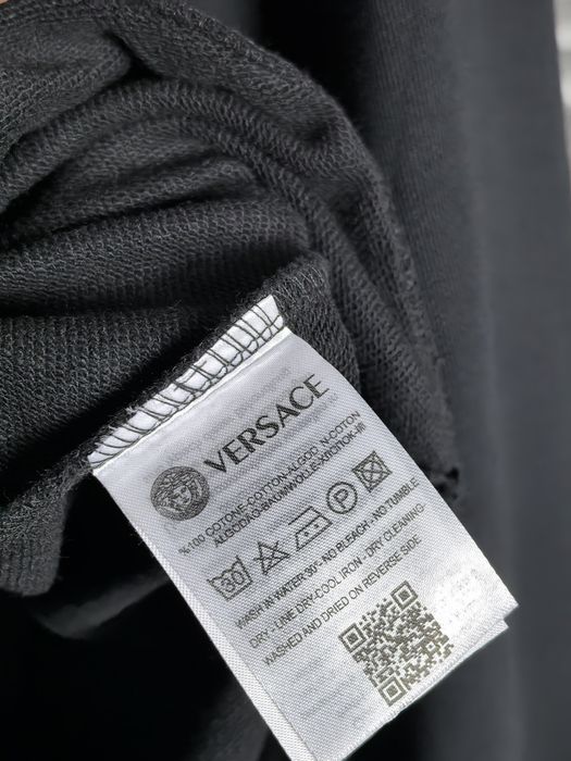 Versace блуза с дълъг ръкав