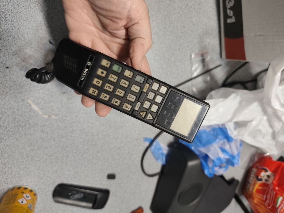 Конзола стойка за телефон Мерцедес w124 оригинална