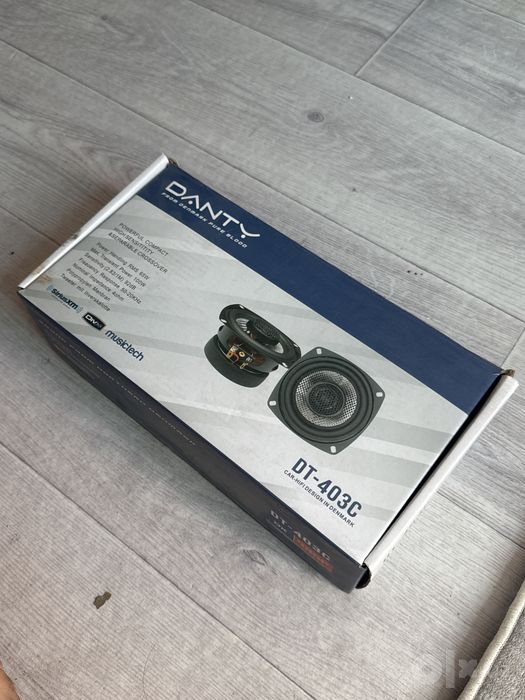 Продам коаксиальную акустику Danty DT-403C (10 см / 4")