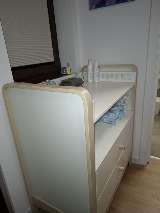 Masa infasat /Comoda Mesteacan Ikea