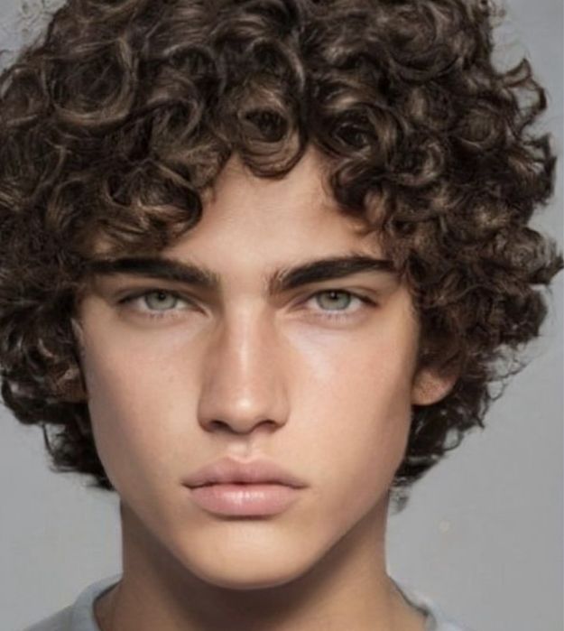 Био-химическая завивка волос для мужчин