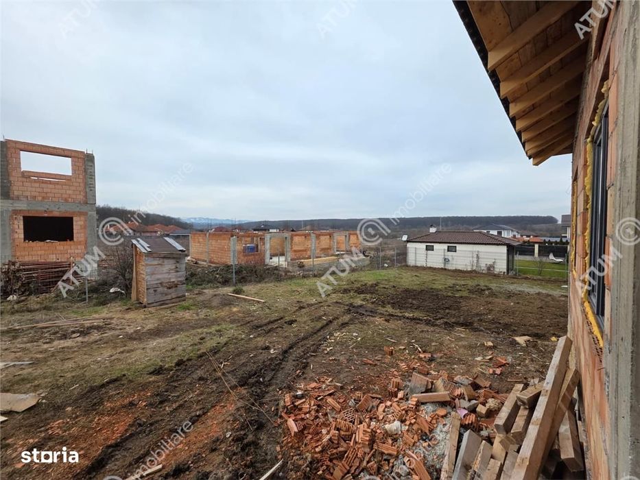 Casa cu 4 camere pe un singur nivel teren 500 mp din Selimbar