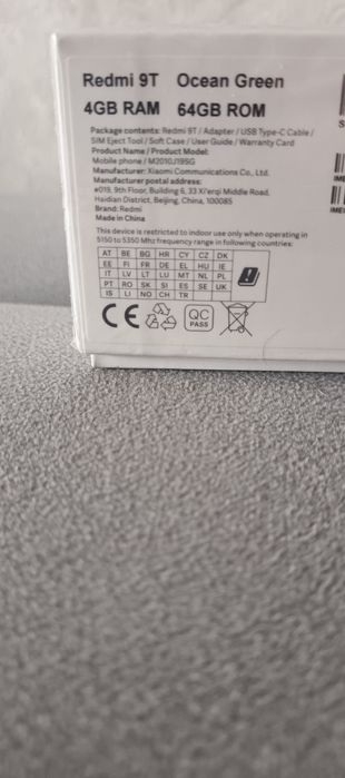 Продам редми 9Т 4-64гб