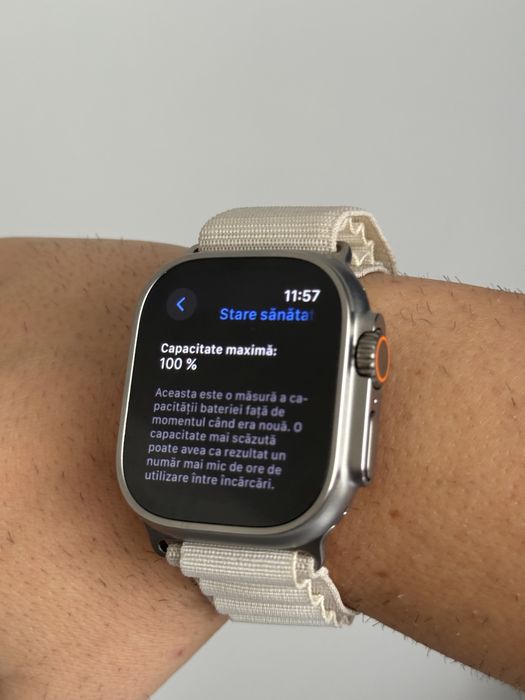 Apple Watch Ultra 2, GPS, Cellular, Carcasa Natural Titanium 49mm