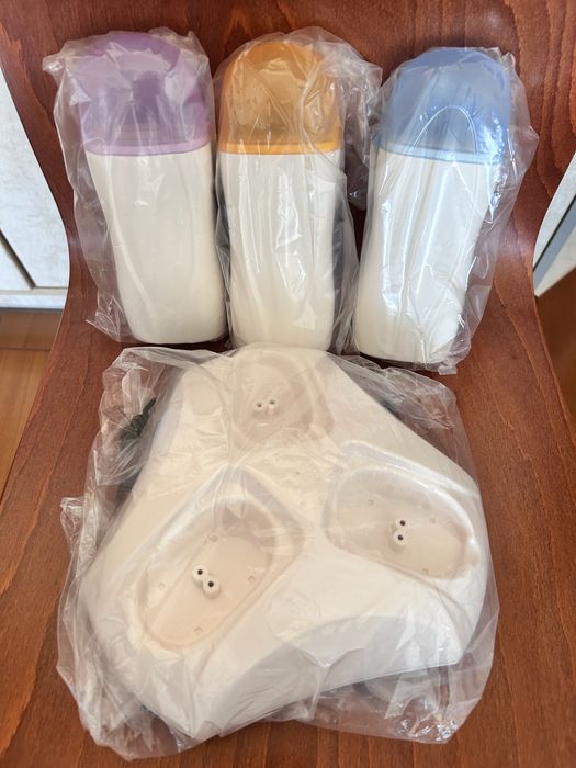 Нагреватель для воска Silver Fox в наборе