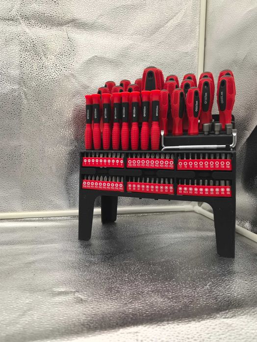 Set Profesional 100 Piese Surubelnite si Biti Kraft&Dele