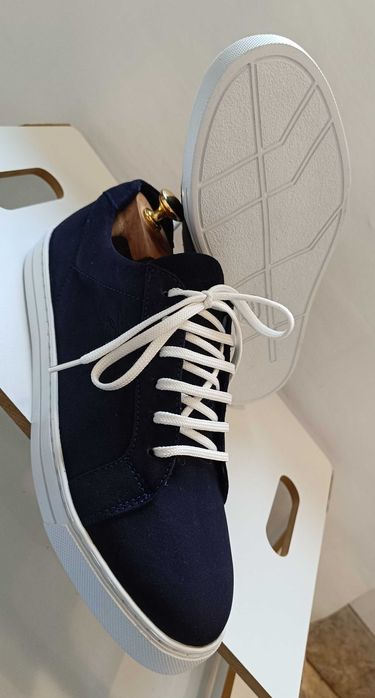 Pantofi sport casual 40 40.5 lucrati manual G. Rizo NOI piele naturala