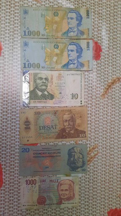 Bancnote vechi diverse
