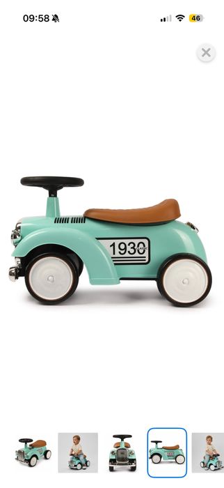 Толокар ретро машинка