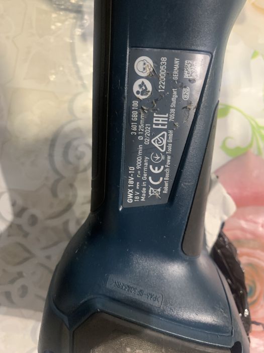 Bosch GWX 18V-10/акумулаторен безчетков ъглошлайф