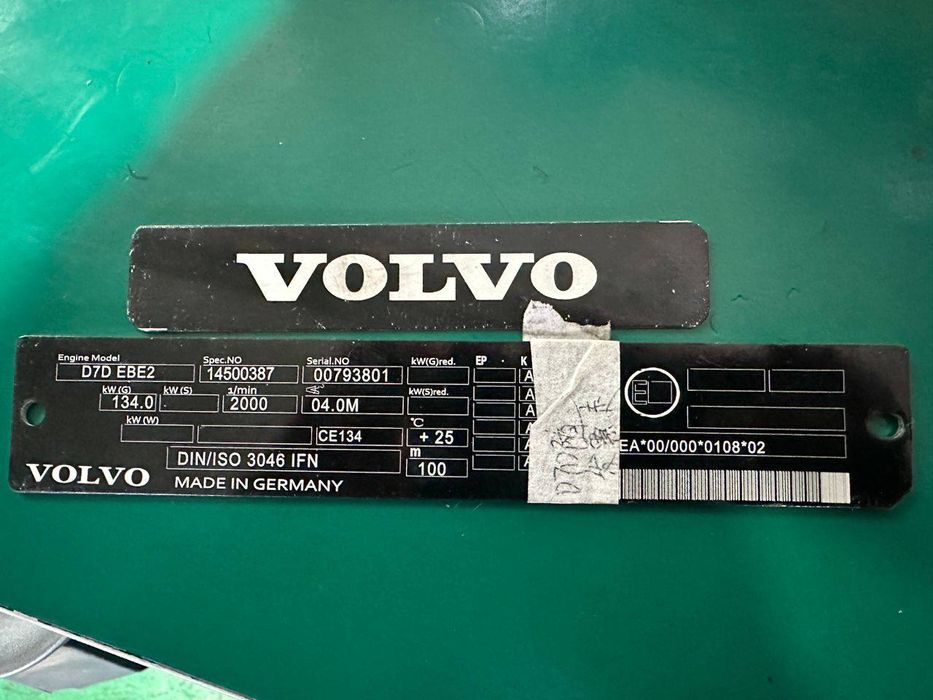 Двигатель Volvo V O E 1 4 5 1 9 2 0 2 для EC210B