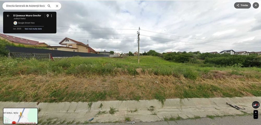 TEREN Moara Grecilor -Str. Principala-DN24, langa Protectia Copilului-