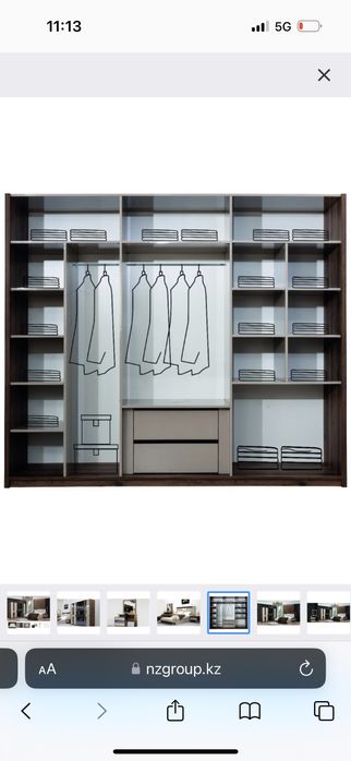 спальный гарнитур minotti