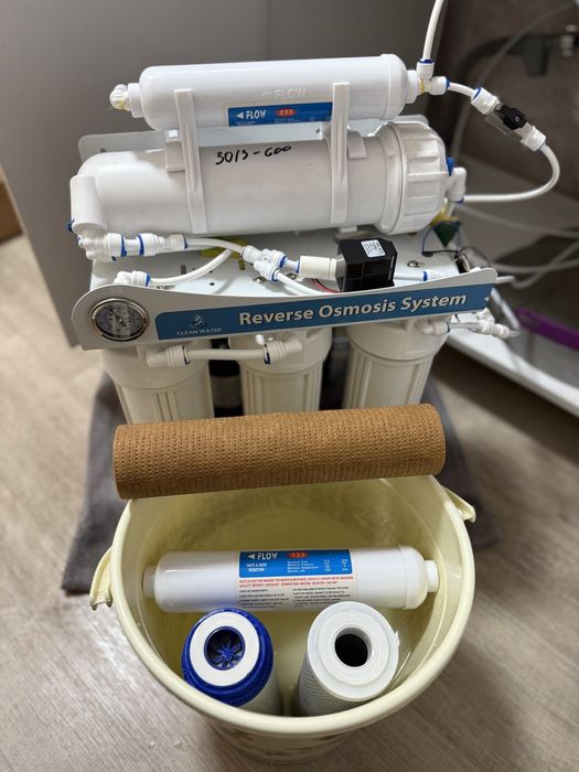 Замена фильтров и картриджей для воды.Выезд на дом