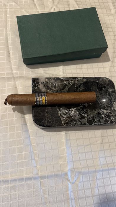 Пепелник за пура - мрамор - оникс