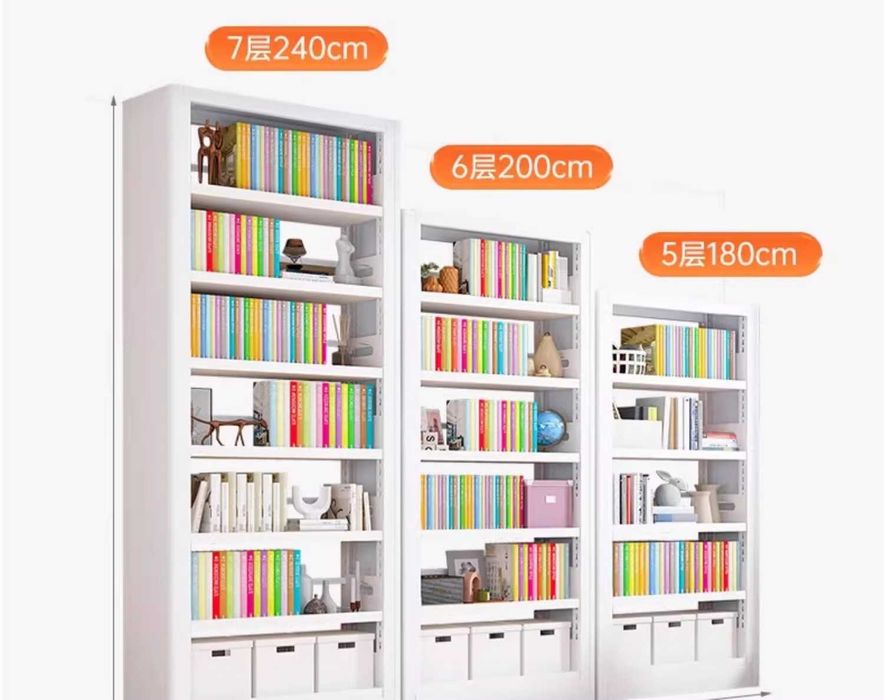 Прочный Книжный Стеллаж из Стали

Металлический Стеллаж для Книг