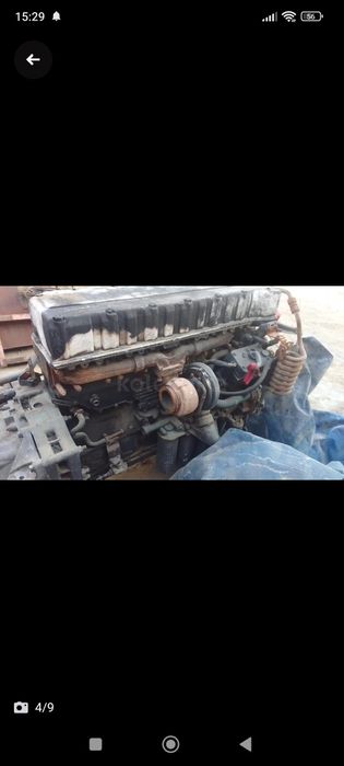 Двигатель от Volvo  FH12 420 л.с. КПП, балка, кардан, моторный тормоз