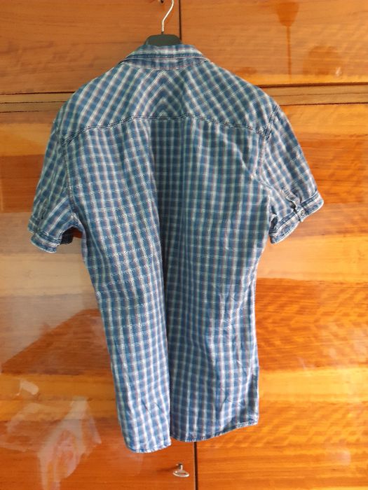 vand camasa scurta originala QS dress yourself red dnm
