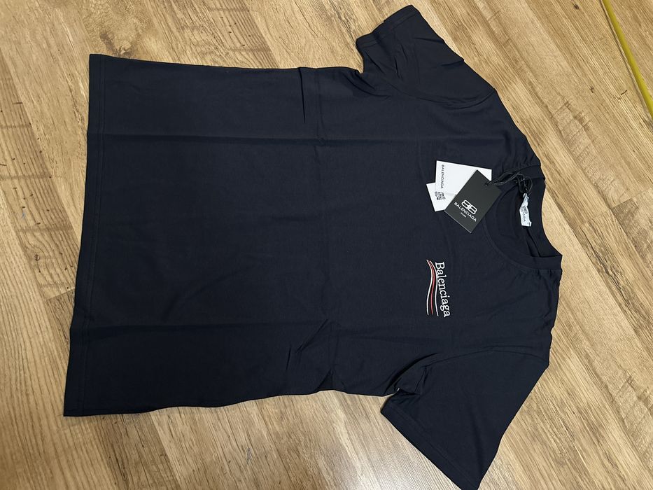 НОВА Мъжка тениска Balenciaga Л/ХЛ