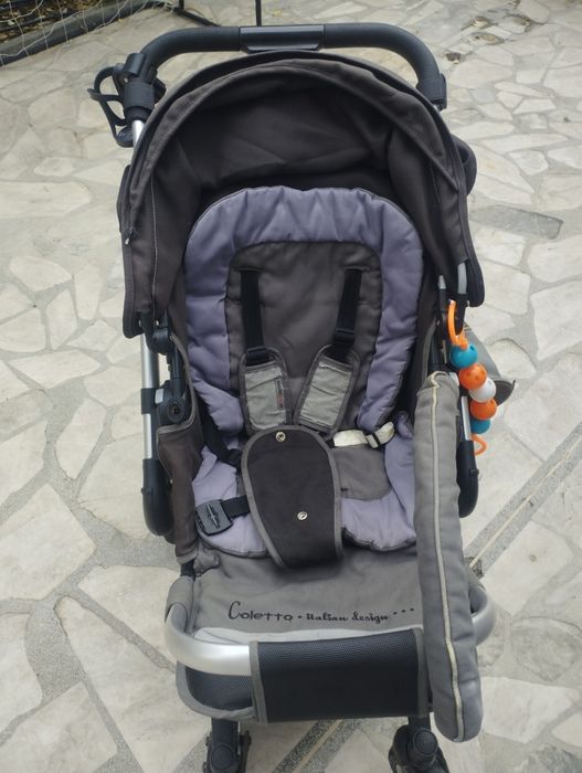 Бебешка количка + зимен кош -кошара,2 шезлонга,проходилка и кош за кол