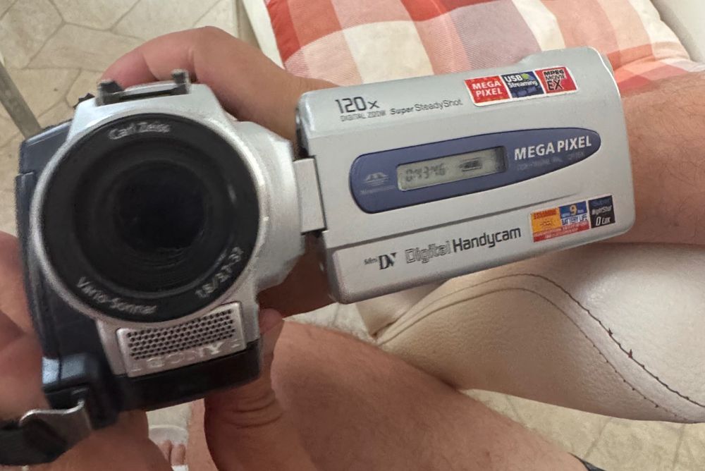 Camera video Retro Sony Handcam MiniDV