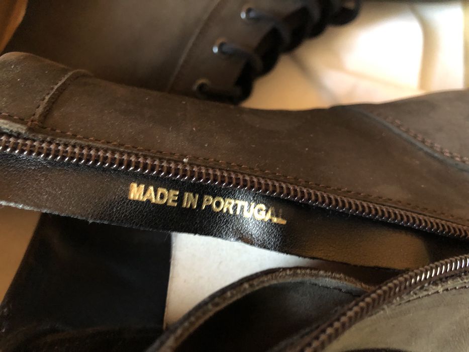 Karolina Kurkova Boots ОРИГИНАЛНИ дамски боти/кубинки/велур - 38