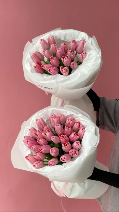 Букет тюльпана на 8 Марта