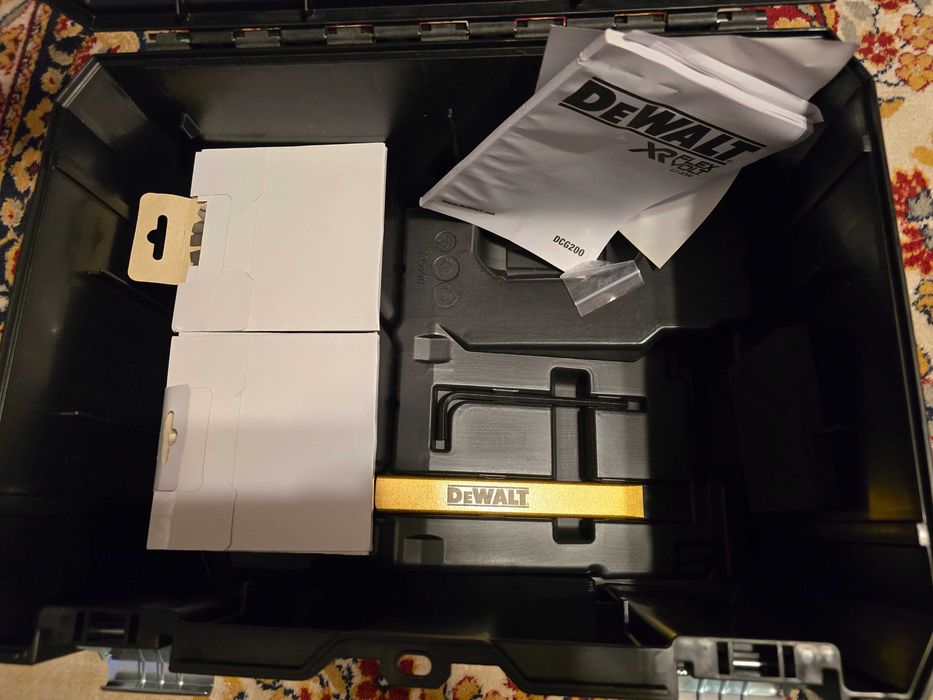 Акумулаторна фреза за канали DeWALT DCG200NT, 54 V, 125 мм