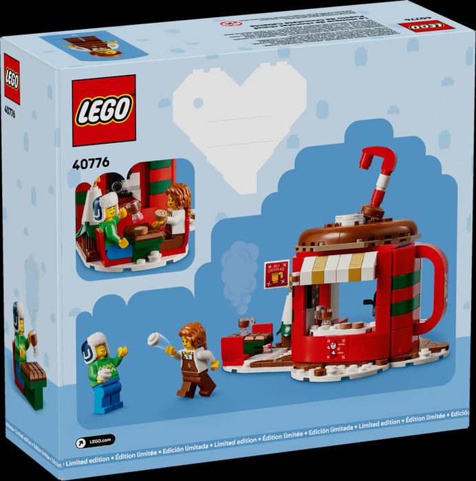 Lego Щанд за горещ шоколад и Замъка на мини рицаря..