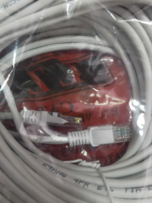 30 метров патчкорд шнур кабель LAN RG45