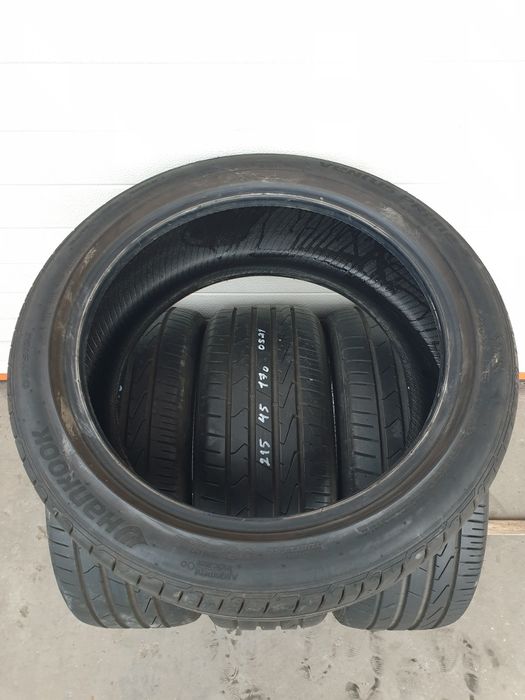 Летни гуми 4 броя HANKOOK VentusPrime3 215 45 R17 дот 0521