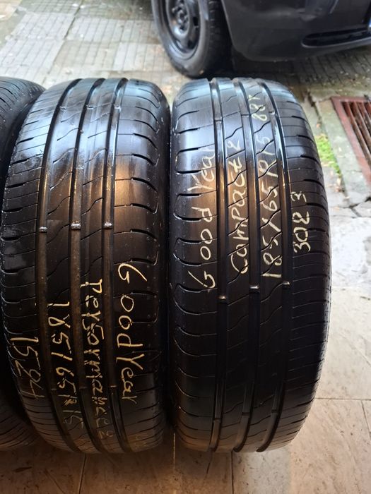 4 Летни гуми Goodyear 185/65/15 ДОТ24 8мм