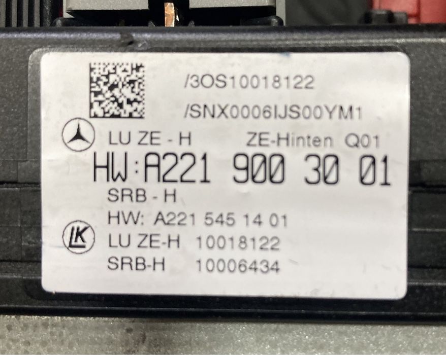 Mercedes w221 s350cdi 258кс 4matic SAM Модули