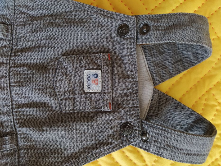 Бебешки дънкови гащеризони