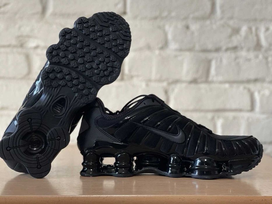 Nike SHOX PLUS Full Black - Premium 36 37 38 39 40 41 42 43 44 45 46