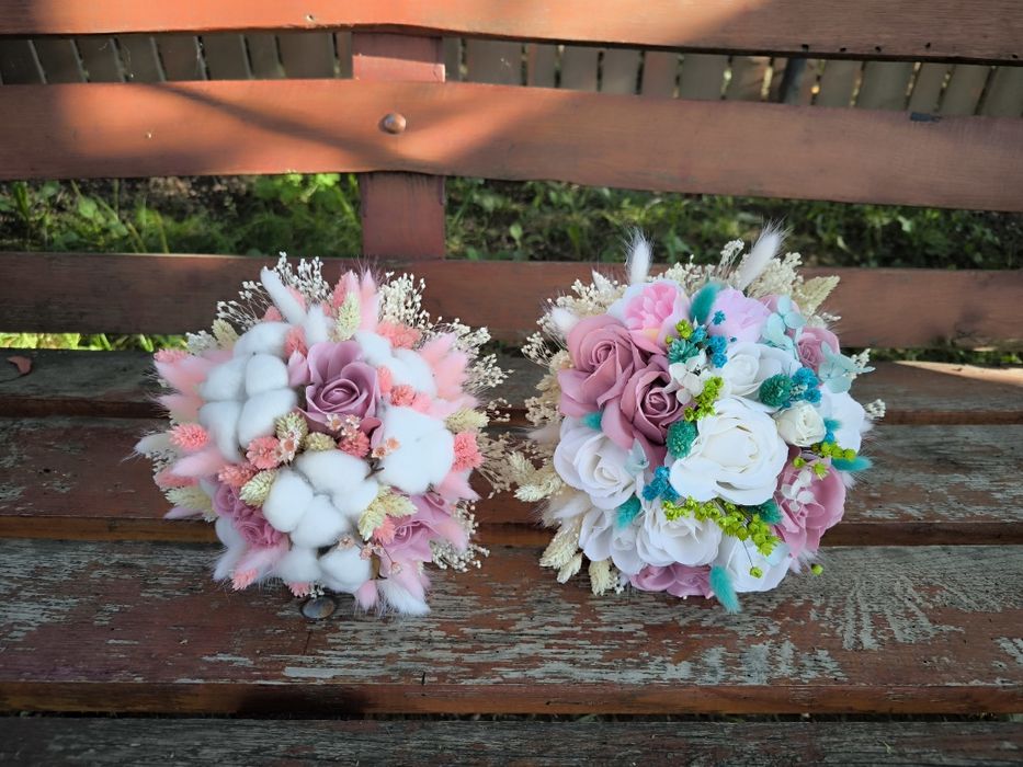 Buchete mireasa , set lumânări cununie