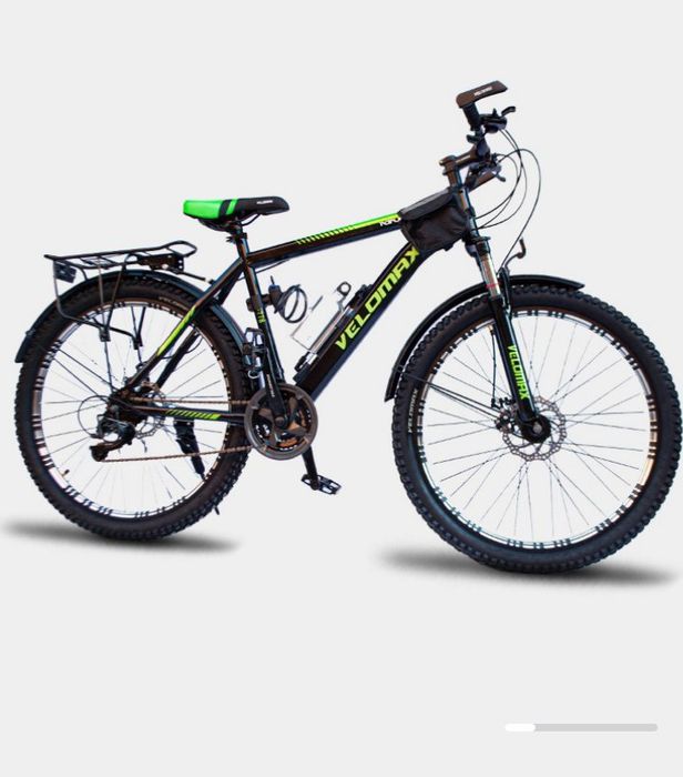 Velosiped yashil rangda