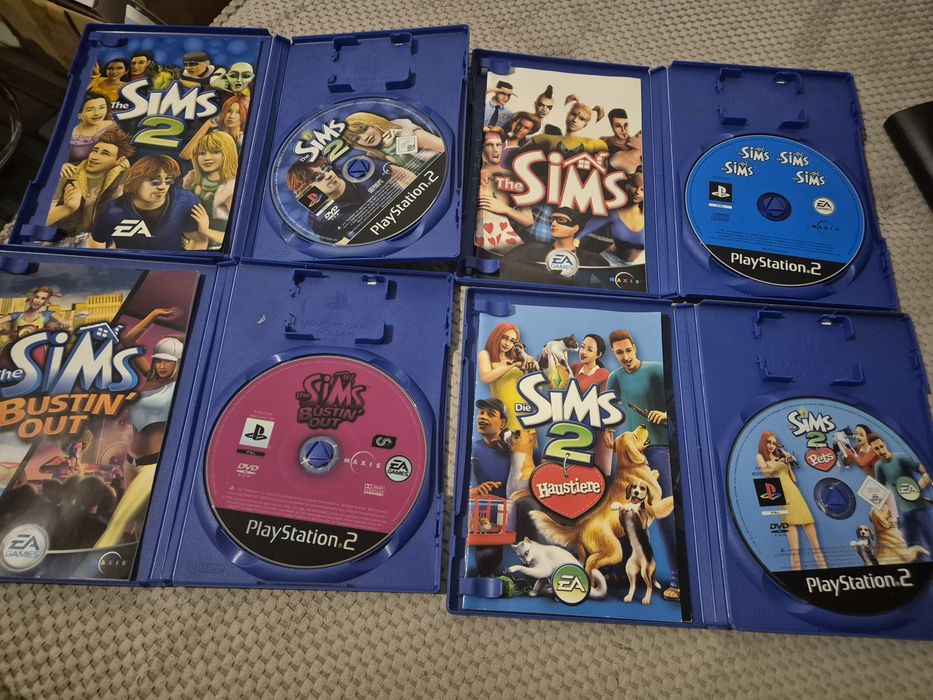 Joc Colectie  The Sims ptr ps2 Playstation  2  ps 2