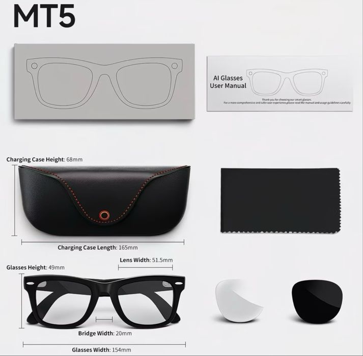 Умные очки — аналог Ray-Ban Meta
