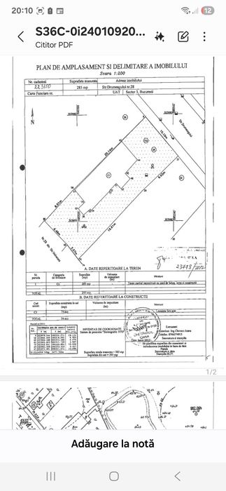 Teren intravilan str  drumeagului  mihai bravu