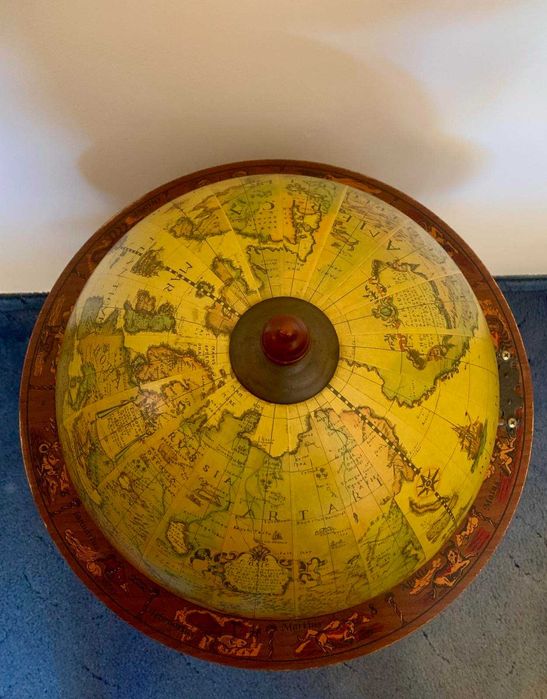 Винтидж бар-глобус / мини бар за алкохол – 100 см
