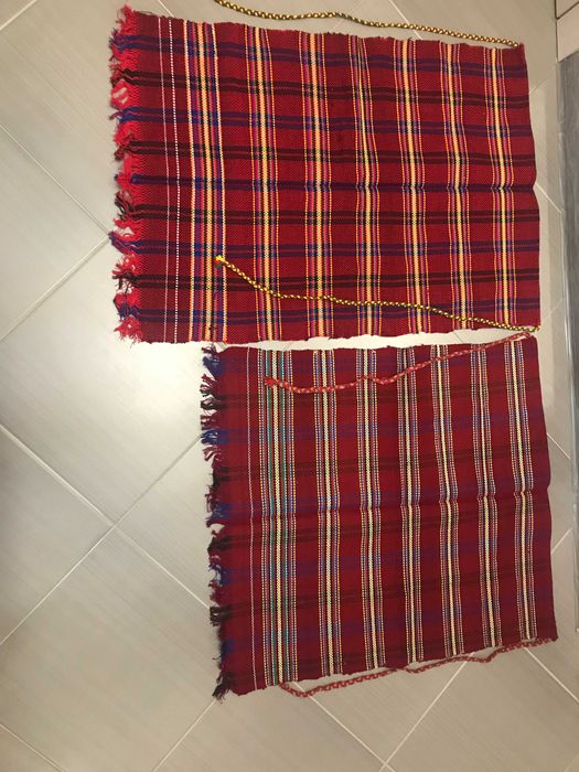 ръчно тъкани престилки и калъфки за възглавници