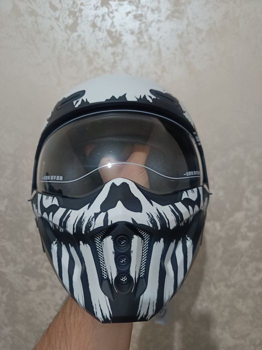 Многофункциональный полушлем-трансформеp Scorpion