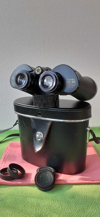 Binoclu  8,5x50 Greenkat de Luxe Kestrel