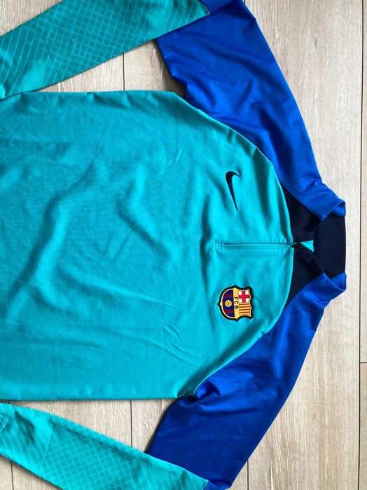 Найк Барселона Nike Dri Fit Barcelona тренировъчна блуза фланела М