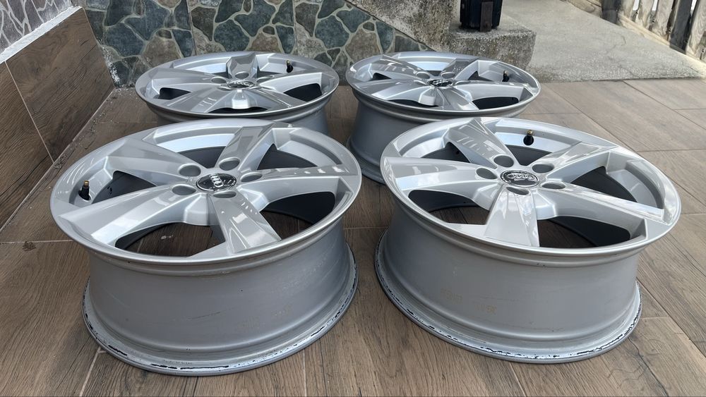 Jante 17 originale Audi R17 5x112 butuc 57,1 Jenți Genți Roți Aliaj Aluminium Set 4 jante Inchi Inci