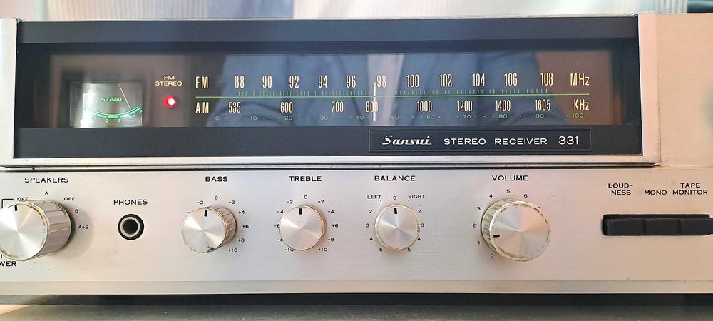 Sansui 331 amplituner vintage amplificator performant